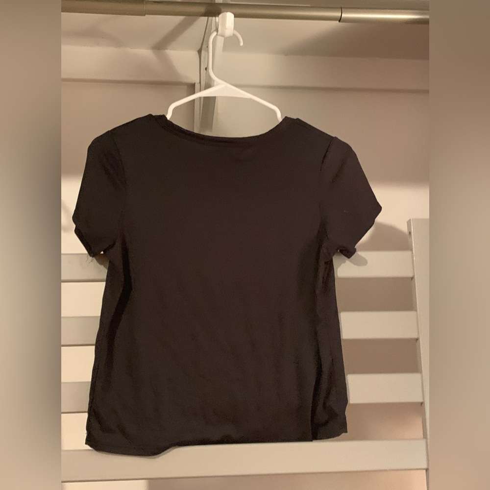 New york black short sleeve fine tee